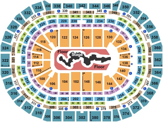 Ball Arena Tickets & Seating Chart - Event Tickets Center